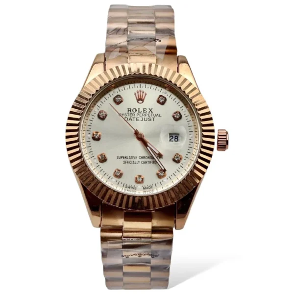 Rolex golden Mens watch